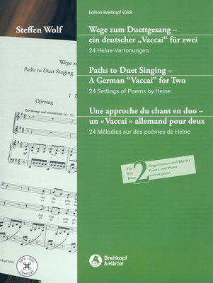 Breitkopf & HÃ¤rtel - Wege zum Duettgesang