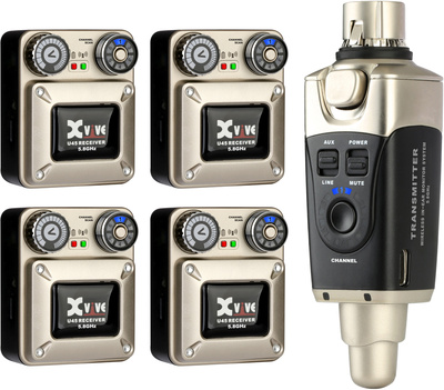 XVive - U45 In-Ear Monitor Bundle 4R