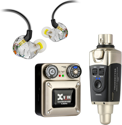 XVive - U45T9 In-Ear Monitor Bundle T9