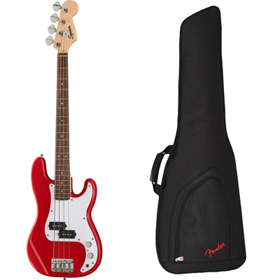 Squier - Mini P Bass Dakota Red Bundle