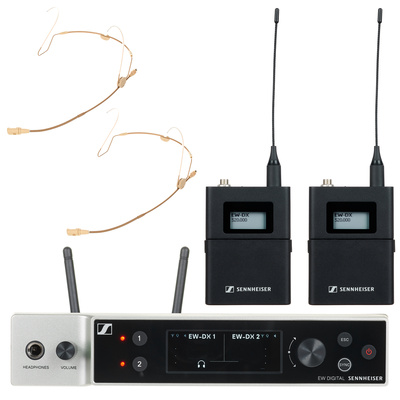 Sennheiser - EW-DX 2x HSP 4 Lemo R1-9 Set