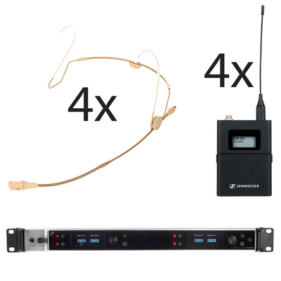 Sennheiser - EW-DX 4x HSP 4 Lemo R1-9 Set