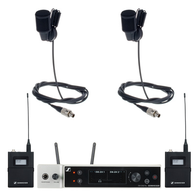 Sennheiser - EW-DX 2 Dante MKE40-4 Set R1-9
