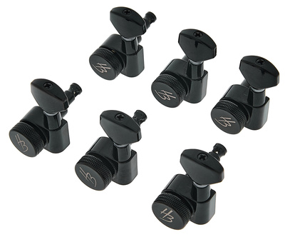 Harley Benton - Parts JN07BK SPLK R6 Tuner Set