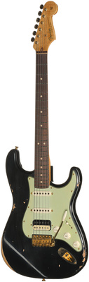 Fender - 63 Strat RW Black Relic HSS