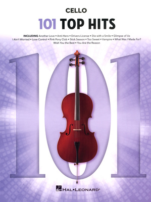 Hal Leonard - 101 Top Hits for Cello