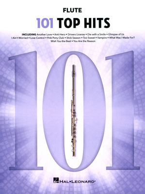 Hal Leonard - 101 Top Hits for Flute