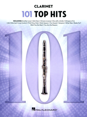 Hal Leonard - 101 Top Hits for Clarinet