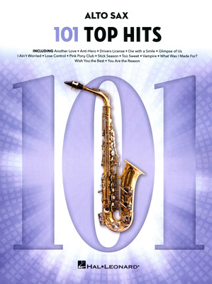 Hal Leonard - 101 Top Hits for Alto Sax