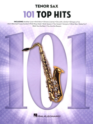 Hal Leonard - 101 Top Hits for Tenor Sax