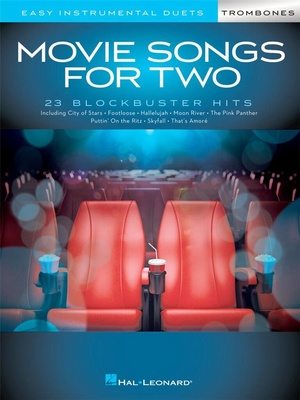 Hal Leonard - Movie Songs For Two Trombones