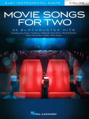 Hal Leonard - Movie Songs For Two Violins