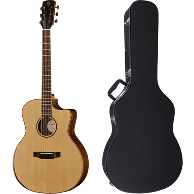 Harley Benton - CLG-70ASR CE NAT Solid w/Case