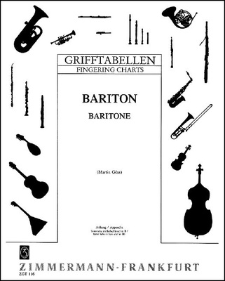 Zimmermann Verlag - Grifftabelle Bariton