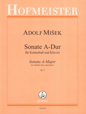 Friedrich Hofmeister Verlag - Misek Sonate A-dur Kontrabass