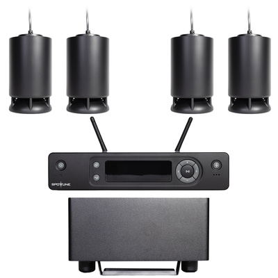 Spottune - 4x Omni Cord 1x Sub Bk Bundle