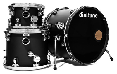 Dialtune - 3-pcs Maple Set Matte Black
