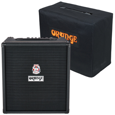 Orange - Crush Bass 50 Black Bundle