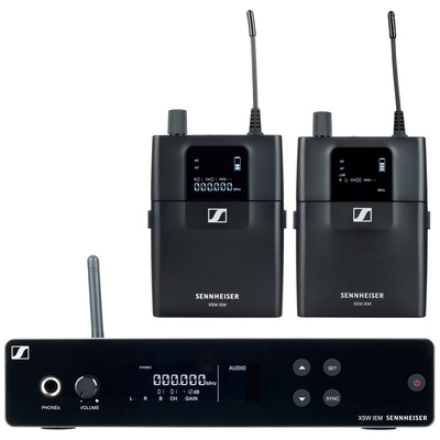 Sennheiser - XSW IEM Twin B-Band Bundle