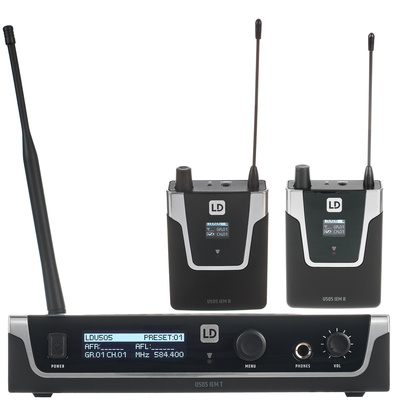 LD Systems - U505 IEM Twin Bundle