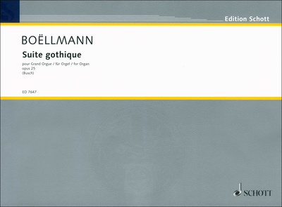 Schott - Boellmann Suite Gothique