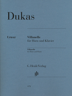 Henle Verlag - Dukas Villanelle Horn