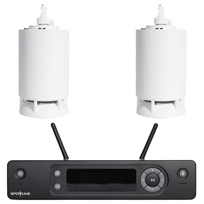 Spottune - 2x Omni Track White Bundle