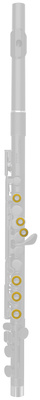 Nuvo Band - Plugs for Flute Yellow