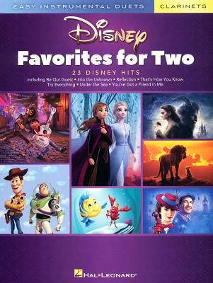 Hal Leonard - Disney Favorites Two Clarinets