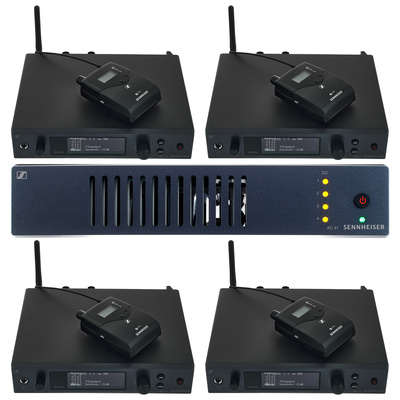 Sennheiser - ew IEM G4 A1-Band 4 CH Bundle