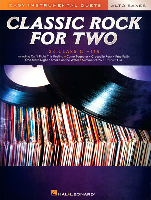 Hal Leonard - Classic Rock Two Alto Saxes