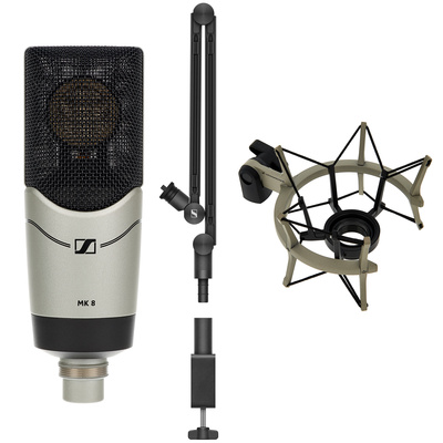 Sennheiser - MK8 Recording Desk Bundle Sennheiser - MK8 Recording Desk Bundle