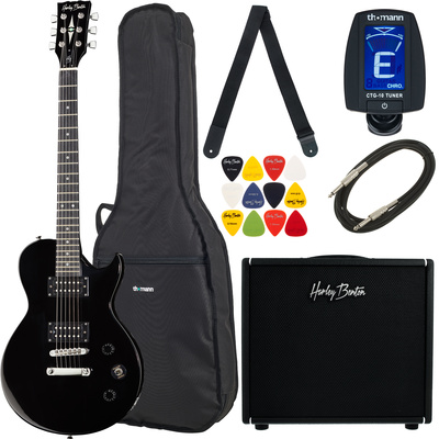 Harley Benton - SC-200BK DNAFX AmP20 Set
