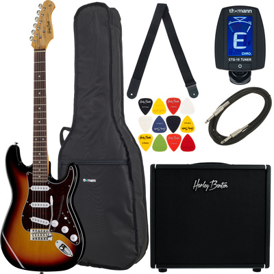 Harley Benton - ST-62SB DNAFX AmP20 Set