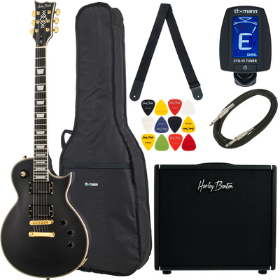 Harley Benton - SC-1000 SBK DNAFX AmP20 Set