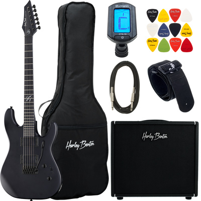 Harley Benton - HWY-25BKS DNAFX AmP20 Set