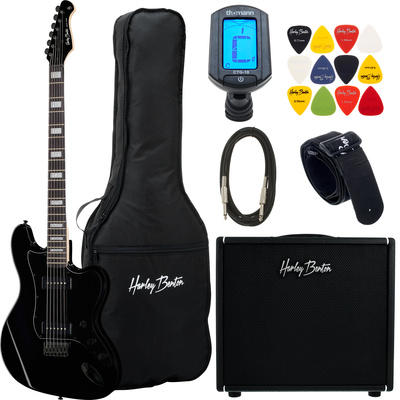 Harley Benton - JA-Baritone BK DNAFX AmP20 Set