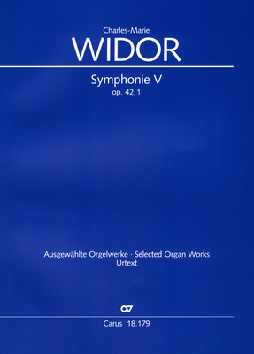 Carus Verlag - Widor Sinfonie V