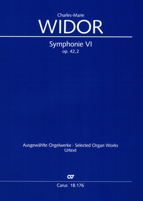 Carus Verlag - Widor Sinfonie VI