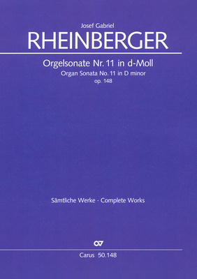 Carus Verlag - Rheinberger Orgelsonate Nr. 11