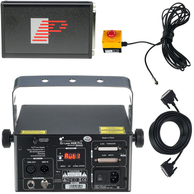 Stairville - DJ Lase RGB Pro 2000 Bundle