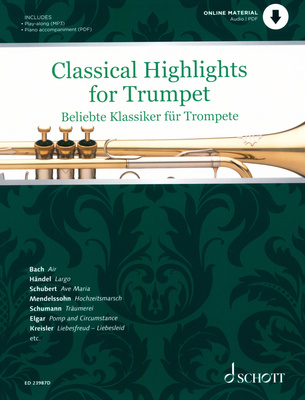 Schott - Classical Highlights Trumpet D