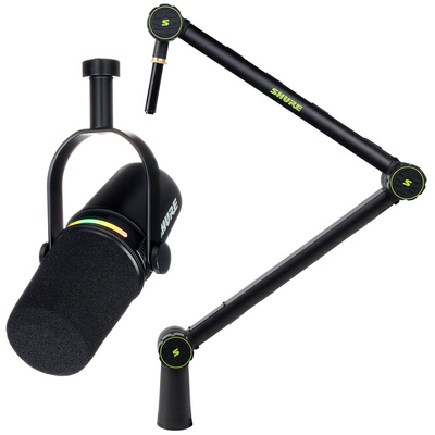 Shure - MV7 Plus Broadcast Arm Bundle