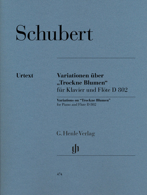 Henle Verlag - Schubert Trockne Blumen