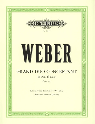 Edition Peters - Weber Grand Duo Concertant