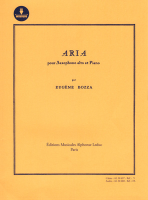 Alphonse Leduc - Bozza Aria