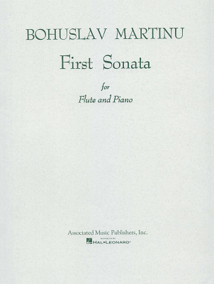 Associated Music Publishers - Martinu Sonata No. 1 Flute