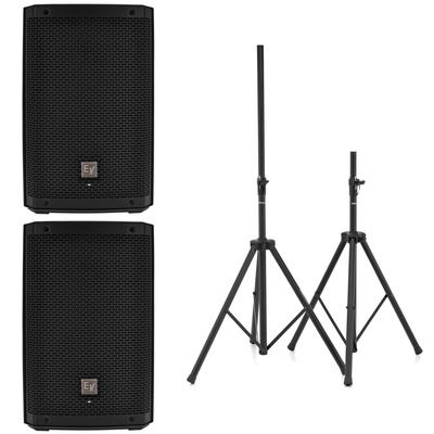 EV - ZLX 8P G2 Stereo Stand Bundle EV - ZLX 8P G2 Stereo Stand Bundle
