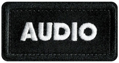 CRDBAG - Patches Audio 3 Pcs