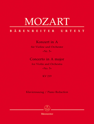 BÃ¤renreiter - Mozart Violinkonzert Nr. 5